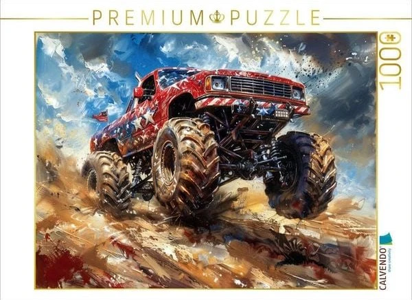 Calvendo Imposante Monstermaschinen - Monstertruck
