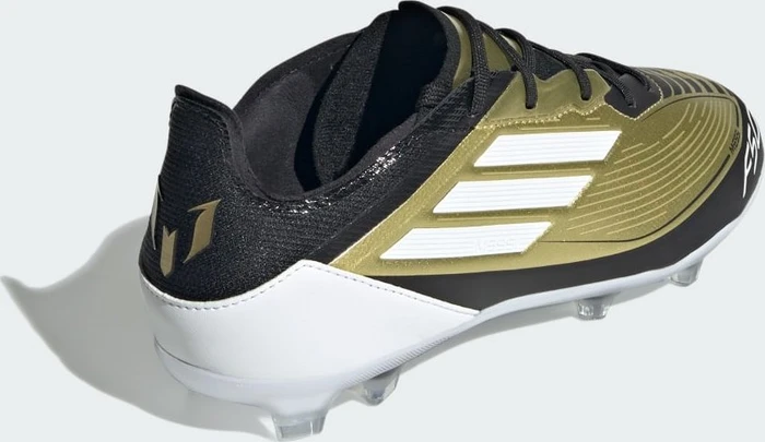 adidas F50 Pro Messi FG gold metallic/cloud white/core black (Junior)