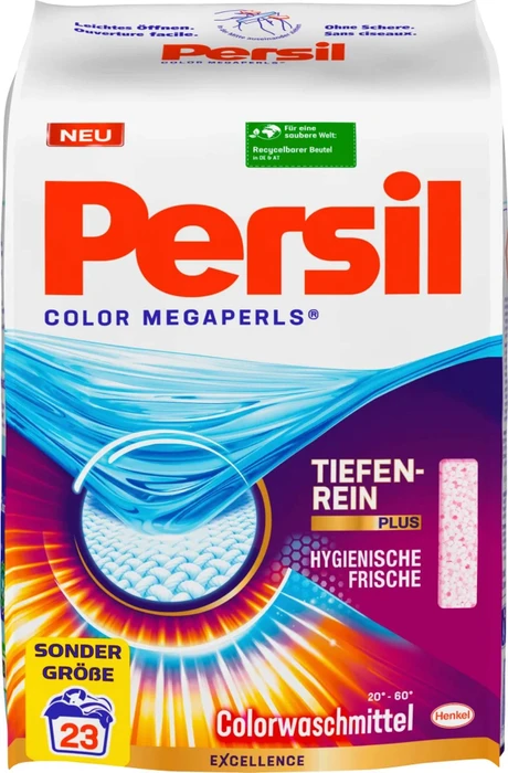 Persil Color Megaperls Waschmittel, 23 Waschladungen