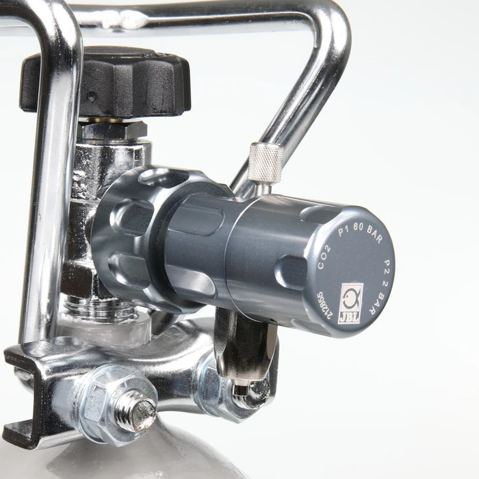 JBL PRO FLORA CO2 Regulator Basic, Präzisions-Druckminderer für Einweg und Mehrweg CO2 Druckflaschen