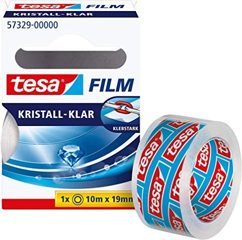 tesa Film, kristall-klar, 19 mm x 10 m