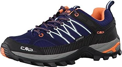 CMP Rigel Low WP Ripstop black blue/jade/peach (Damen)
