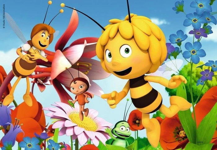 Ravensburger Puzzle Biene Maja auf der Blumenwiese