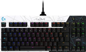 Logitech G Pro Gaming Keyboard, K/DA Edition, TKL, GX-BLUE, USB, FR