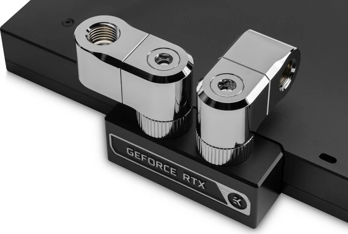 EK Water Blocks Quantum Line EK-Quantum Torque Rotary Offset 28, G1/4", 28mm Versatz, vernickelt
