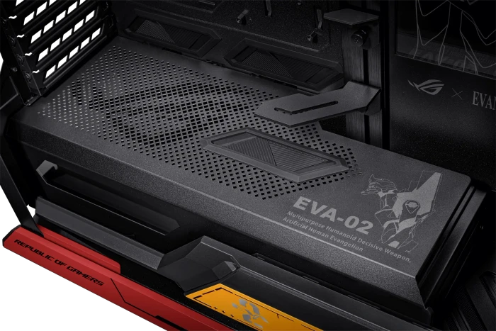 ASUS ROG Hyperion GR701 EVA-02 Edition, Glasfenster