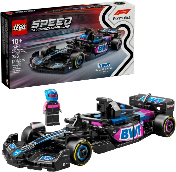 LEGO Speed Champions - BWT Alpine F1 Team A524 Rennauto