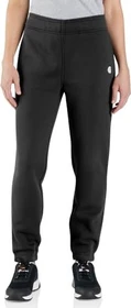 Carhartt Relaxed Fit Fleece Trainingshose lang schwarz (Damen)
