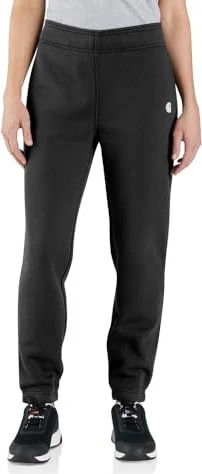 Carhartt Relaxed Fit Fleece Trainingshose lang schwarz (Damen)