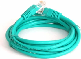 EFB Elektronik PVC CCA Patchkabel, Cat5e, U/UTP, RJ-45/RJ-45, 3m, grün