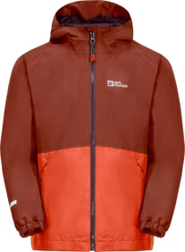 Jack Wolfskin Iceland 3in1 Funktionsjacke intense rust (Junior)