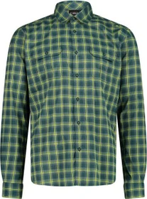 CMP Karomuster Hemd langarm alpine/acido (Herren)