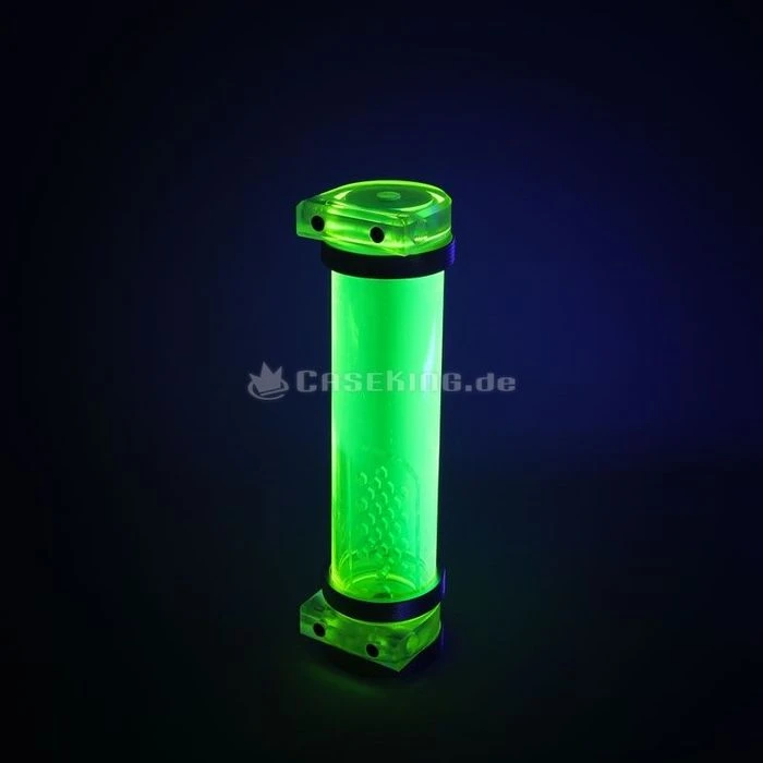 PrimoChill CTR Phase 2 High Flow D5 enabled Reservoir 240mm UV grün