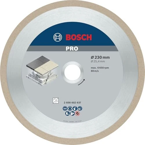 Bosch Professional Best for Ceramic Diamanttrennscheibe, 230x2.4x25.4mm, 1 Stück