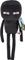 Tomy Minecraft Enderman Plüschfigur 20cm Vorschaubild