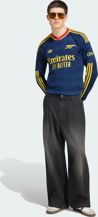 adidas FC Arsenal 2026/2027 Auswärtstrikot langarm collegiate navy (Herren)