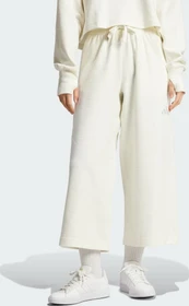 adidas ALL SZN Rib Wide Leg Trainingshose 7/8 off white (Damen)