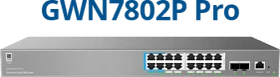 Grandstream GWN7800 Pro Series Rackmount Gigabit Managed Switch, 16x RJ-45, 2x SFP+, 250W PoE++ (GWN7802P Pro)