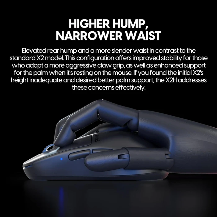 Pulsar Gaming Gears X2H eS Wireless schwarz, USB