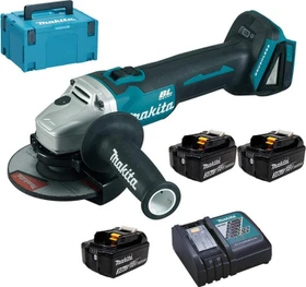 Makita DGA504RFJ3 Akku-Winkelschleifer inkl. MAKPAC + 2 Akkus 3.0Ah