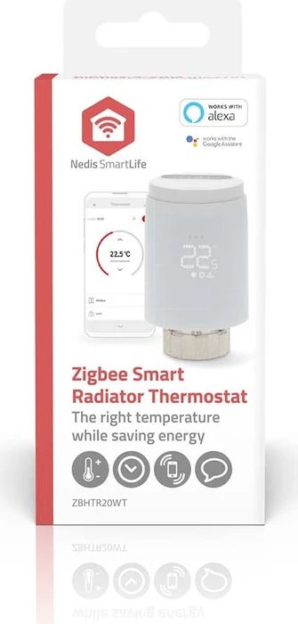 Nedis SmartLife Heizkörpersteuerung, Funk-Heizkörperthermostat