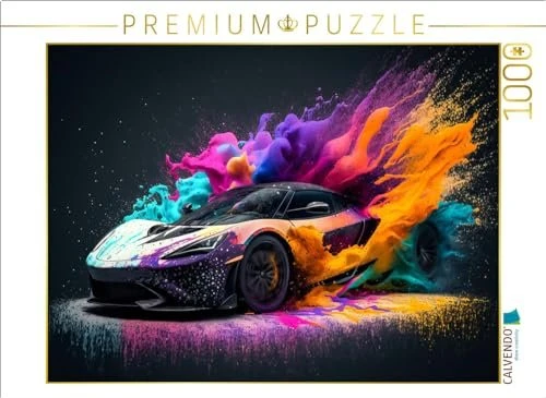 Calvendo Ein Motiv aus dem Kalender Supercars im Farbenrausch