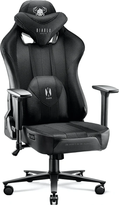 Diablo Chairs X-Player 2.0 King Gamingstuhl, schwarz
