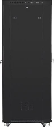 Lanberg 19" Rackschrank 42HE, freistehend, V2, Gitternetztür, IP20, RAL 9004, 1000mm tief