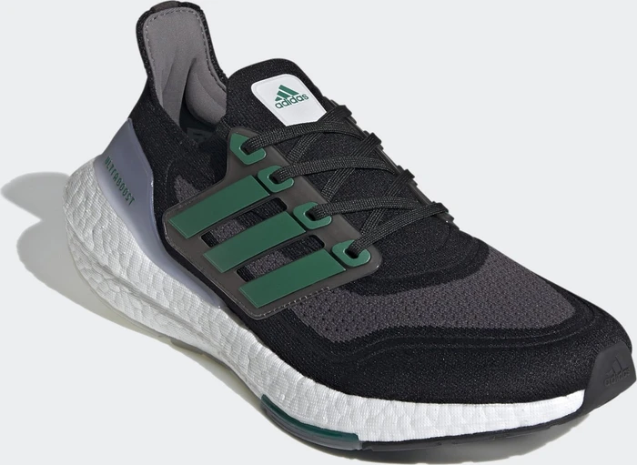 adidas Ultraboost 21 core black/sub green/grey five (Herren)