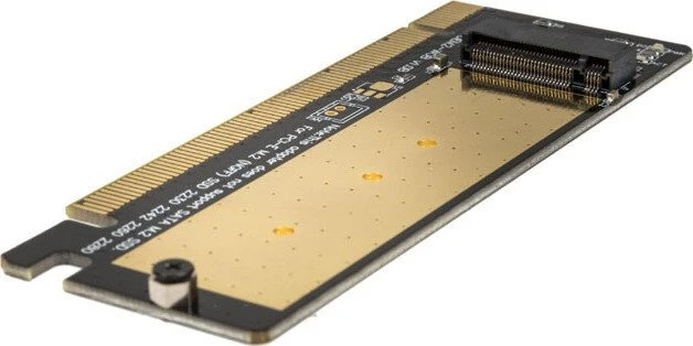 Akasa M.2 SSD to PCIe adapter card with heatsink cooler