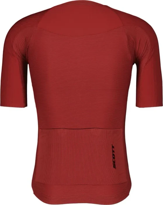 Scott Unlimited Aero Trikot kurzarm wood red (Herren)