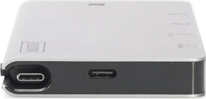 Digitus Multiport Travel Dock, USB-Hub, Dual-Slot-Cardreader, USB-C 3.0 [Buchse]