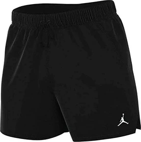 Nike Jordan Brooklyn Fleece Hose kurz schwarz/weiß (Herren)