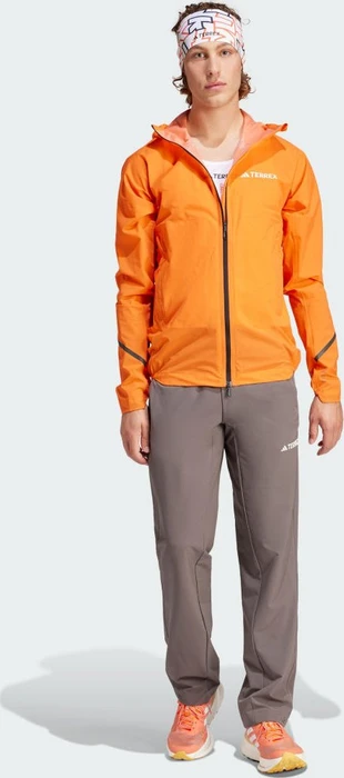 adidas Terrex Xperior 2.5L Light Rain.Rdy Funktionsjacke semi impact orange (Herren)