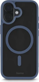 Hama Handyhülle Frame Protect magnetisch für Apple iPhone 17 transparent/blau