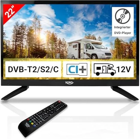 XORO HTC 2249 22.5" 54.6cm FUllHD Fernseher DVD - LCD-TV - 57,2 cm
