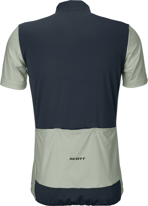 Scott Endurance LT Trikot kurzarm spray grey/dark blue (Herren)