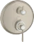 Hansgrohe Axor Montreux Thermostat Unterputz mit Hebelgriff und Ab- und Umstellventil brushed nickel Vorschaubild