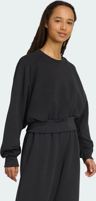 adidas Weiches Lux Loose Sweatshirt schwarz (Damen)