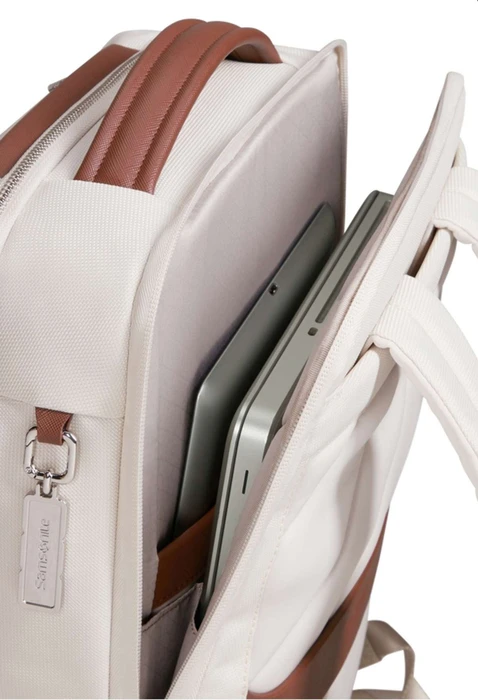 Samsonite Selection Image Biz 15.6" Notebook-Rucksack, Ivory