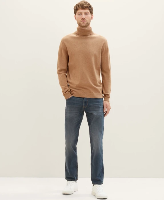 Tom Tailor Marvin Straight Jeans Jeans mid stone wash denim (Herren)