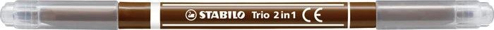 STABILO Trio 2 in 1 braun