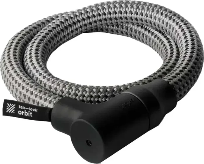 tex-lock orbit 120cm Textilschloss, Schlüssel electric grey