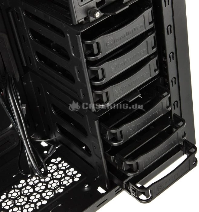 Raijintek Agos schwarz, schallgedämmt