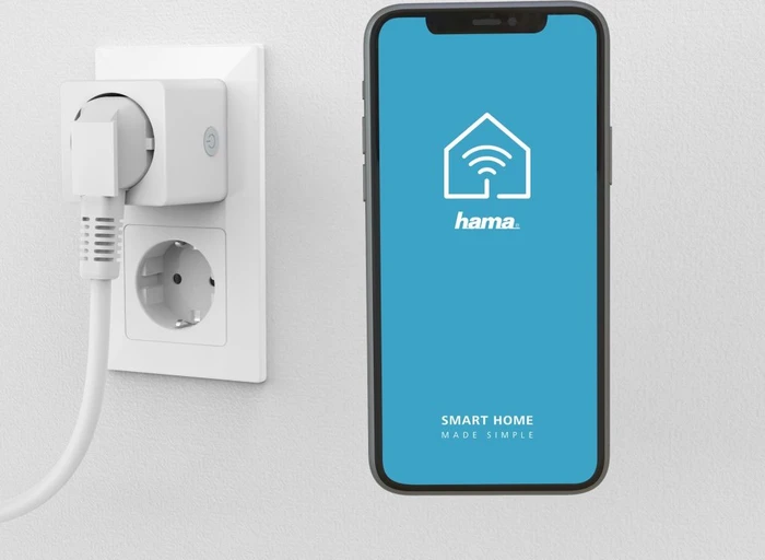 Hama WLAN-Steckdose Mini, ohne Hub, Smart-Steckdose