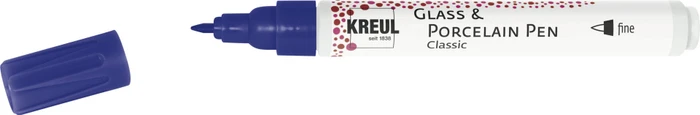 Kreul Glass & Porcelain Pen Classic fine royalblau