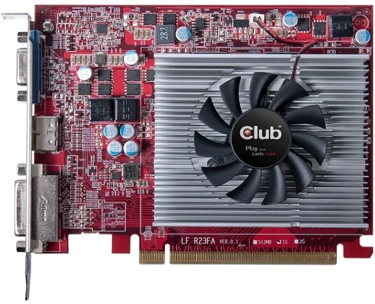 Club 3D Radeon R7 250, 1GB GDDR5, VGA, DVI, HDMI
