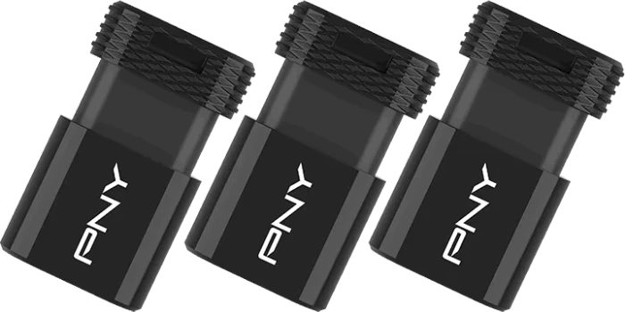 PNY Elite-X Fit Type-C 64GB, USB-C, USB 3.2 Gen 1×1, 3er-Pack