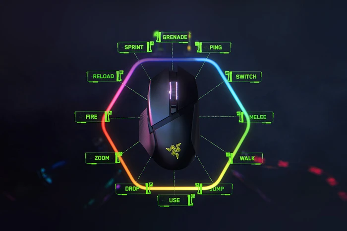 Razer Basilisk V3 Pro 35K, USB/Bluetooth