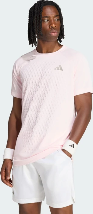 adidas Tennis Climacool+ 3D Freelift Pro Funktionsshirt kurzarm distilled pink (Herren)